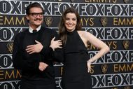 Lux and Pedro Pascal in 2024 (Image via Getty)